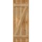 Ekena Millwork Joined Board-n-Batten Shutters w/Z-Bar, Rough Sawn Western Red Cedar, 16 1/8W x 43H, PR RBJ06Z16X043RWR - alternate 2